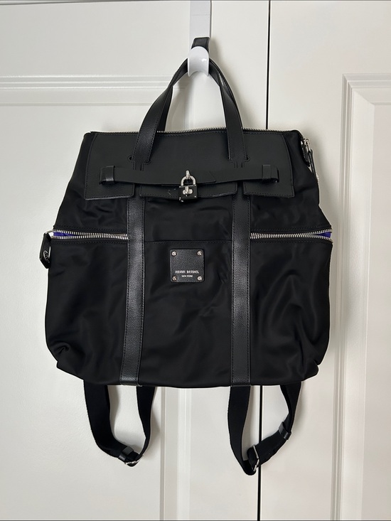 henri bendel Handbags - Henri Bendel Black Jetsetter Convertible Backpack